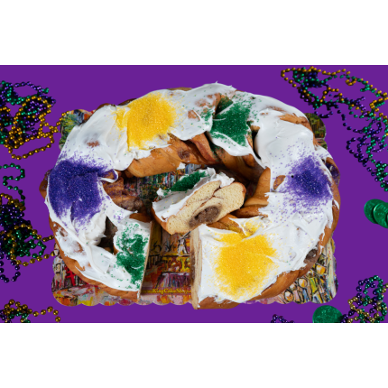 Praline Filled King Cake
