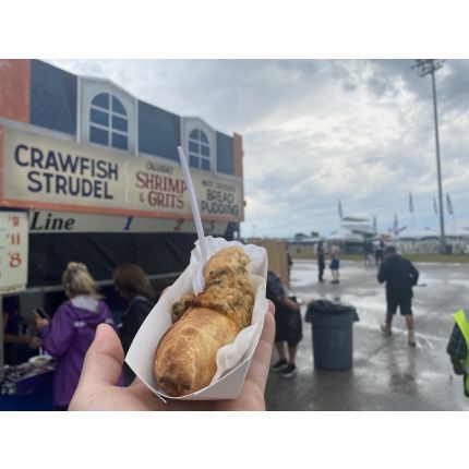 Jazz Fest Crawfish Strudel